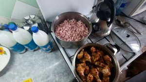 Шашлык из курицы ? от Мираторг. Обзор. chicken skewers review