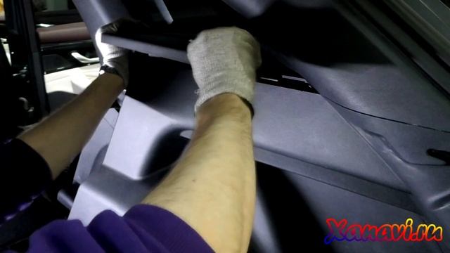 Geely Monjaro Hybrid (KX11) - демонтаж мультимедиа для отправки Xanavi.ru