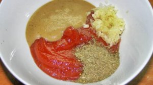 Скумбрия в томатно - горчичном соусе в микроволновке