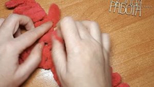 ? Пончо из ALIZE PUFFY ?. Вязание без спиц и крючка.✅