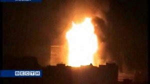 Взрыв газа и пожар в Москве на Большой Очаковской 46