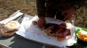 МЯСО ЗАПЕЧЕННОЕ В ЗЕМЛЕ. БАРАНИНА В ЯМЕ.