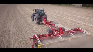 Трактор Deutz-Fahr Agrotron 9340 TTV + Дисковая борона Pottinger Terradisc 8001T.