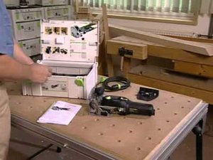 Дюбельный фрезер Festool DOMINO DF 500 Q, подготовка к работе