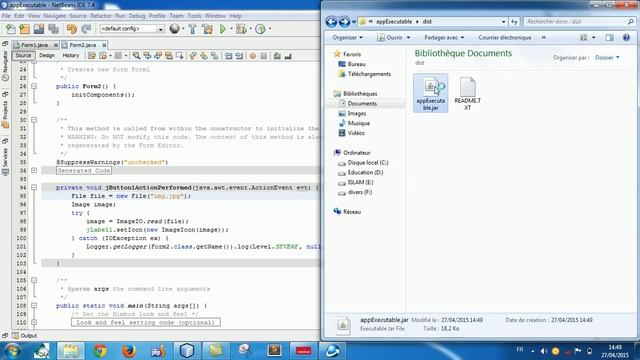 Créer un exécutable JAVA + SETUP смотреть онлайн
