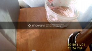 слайм из клея/ без пены для бритья.