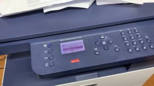 Стартовая страница или печать ID страницы убираем. Xerox 102