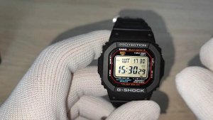 Настройка часов CASIO G-SHOCK GW-M5610U. Часть2