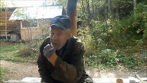 Отшельник.  Леший Дядя Саша. ,Байки в лесу..  Птицы которых он приручил.