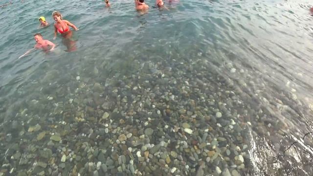 Отдых в Сочи. Имеретинская набережная. Пляж Сочи отель парк. (Папа Может)