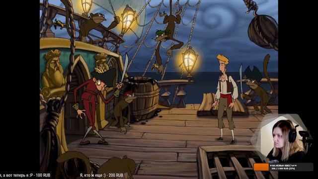 Эль Диабло Курица дьявола - The Curse of Monkey Island 3 - 7 смотреть онлайн