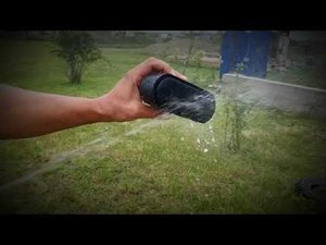 Тестирую водонецпрониаемость колонки