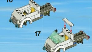 Инструкция по сборке lego  Полицейская машина с собакой 7285