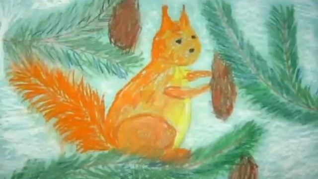 Рисунки детей на зимнюю тематику смотреть онлайн