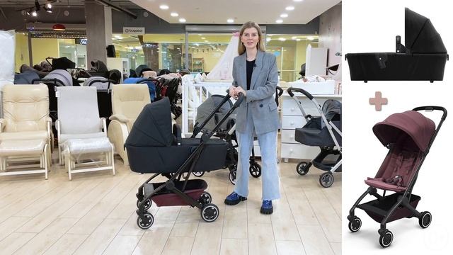 Самые легкие коляски с рождения для весны и лета - прогулочные и 2 в 1 с люлькой для новорожденных смотреть онлайн