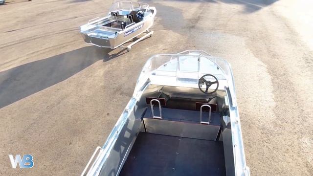 Обзор моторной алюминиевой лодки Вятбот - 490 PRO от производителя WYATBOAT. смотреть онлайн