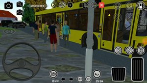 поездка на автобусе МАЗ 103.065 в протон бас симулятор