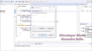 14-Core Java Tutorial | super keyword usage in Java | Eclipse IDE example