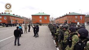 Я лично проводил наших именитых бойцов в этот благородный путь и пожелал скорейшего возвращения