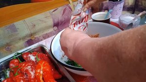 КИМЧИ ИЗ КРАСНОГО ПЕРЦА/KIMCHI WITH PEPPER/고추김치/@АЛЛА КОРБУТ. ВКУСНАЯ КУХНЯ