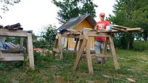 Фундамент под межкомнатные перегородки.