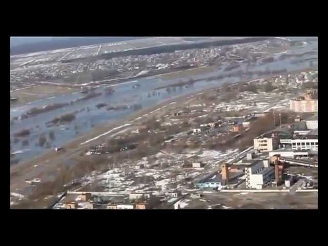 Паводки на Полесье с высоты птичьего полёта