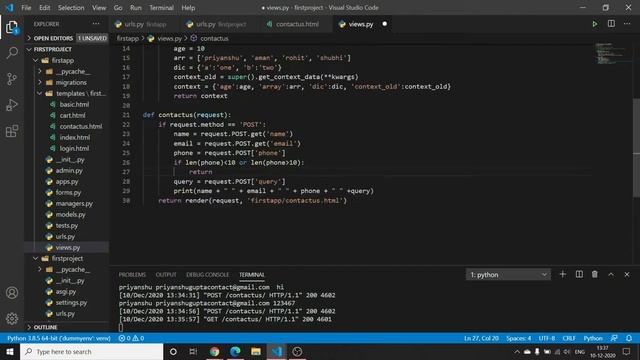All About Django Forms | Part 1 | Django Forms Tutorial