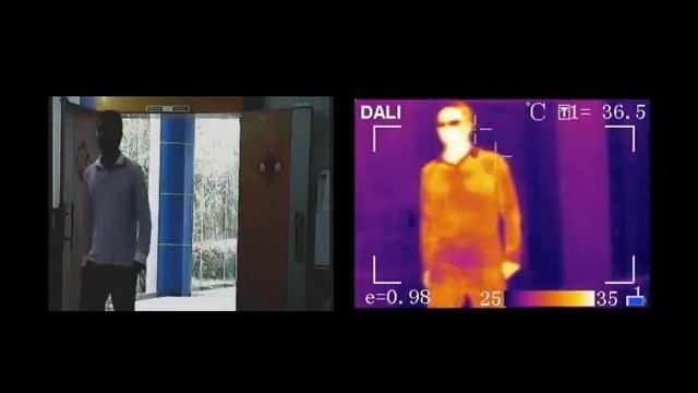 SECURITY ONE - DALI TECH - Detección de Temperatura Corporal смотреть онлайн