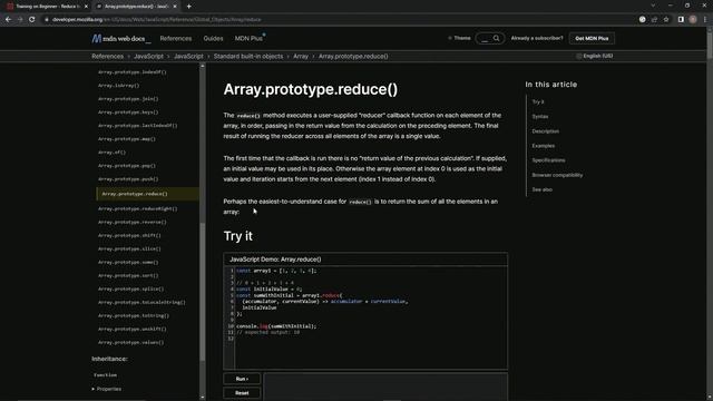 Codewars 8 kyu Beginner - Reduce but Grow Javascript