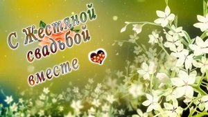 С Жестяной свадьбой вместе 8 лет