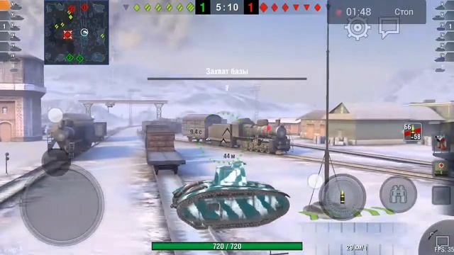 world of tanks blitz: разминка на BDR g1 b пятого уровня смотреть онлайн