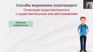 Подлежащее и сказуемое