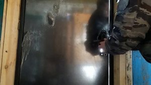Установка ручки входной двери ???