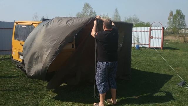 Обзор автомобильной палатки (маркиза) от KennyМастер смотреть онлайн