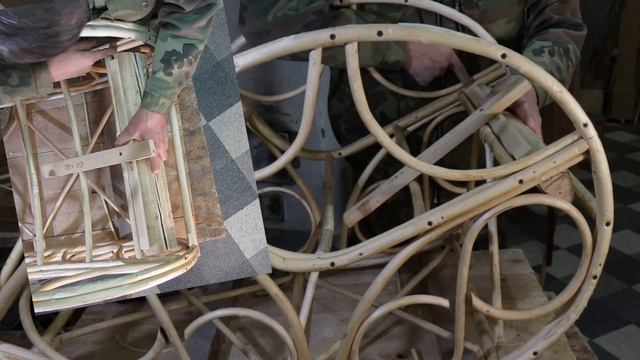 27_Подготовка к прибиванию прутьев на сиденье 3 смотреть онлайн