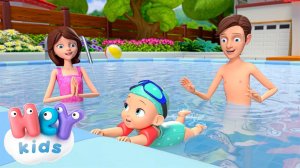 Lerne schwimmen wie ein kleiner Fisch! ♂️ | Bildungslied für Kinder | HeyKids Kinderlieder TV