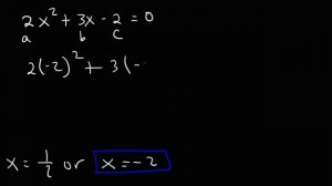 How To Solve Quadratic Equations Using The Quadratic Formula