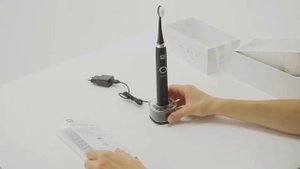 Зубная щетка звуковая электрическая CS Medica CS-333-BK черная