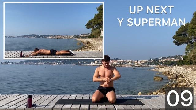 8 MIN HEALTHY BACK WORKOUT | NO EQUIPMENT | OUTDOOR WORKOUT