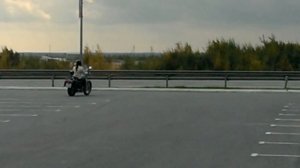 Yamaha XV 1100 Virago на парковке