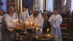 Владыка Алексий совершил чин Великого водоосвящения