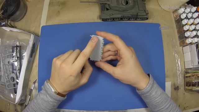 ОБЗОР: T-34-85, Trumpeter 1/72 смотреть онлайн