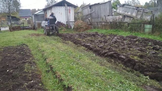 Мини трактор из мотоблока МТЗ смотреть онлайн