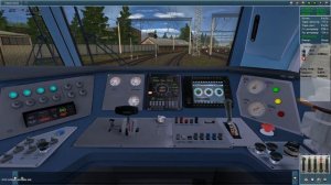 Запуск ЭП1М в игре TrainZ Simulator 2012