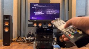 YAMAHA RX-A2A/ Klipsch Reference Premiere II  / Test Dolby Atmos Demonstration Disc 2014