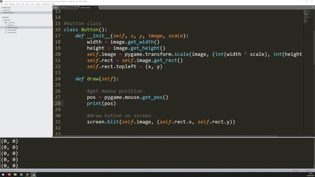 PyGame Beginner Tutorial in Python - Adding Buttons смотреть онлайн