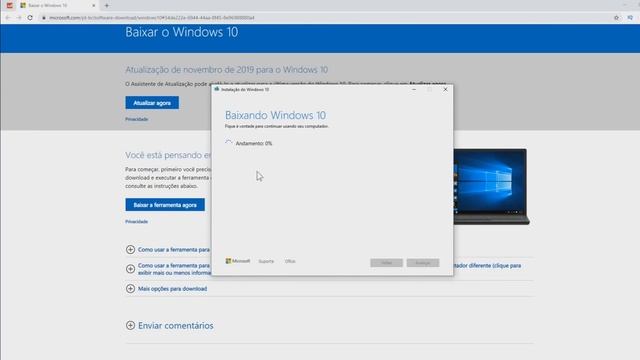 Como BAIXAR a ISO do WINDOWS 10 OFICIAL | 32 ou 64 bits смотреть онлайн