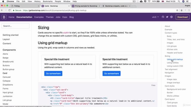 Day 58 - Web Foundation Bootstrap - 20. Bootstrap Cards