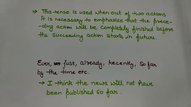 future perfect and future perfect continuous tense English grammar смотреть онлайн