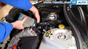 How To Replace Engine Air Filter 01-06 Dodge Stratus